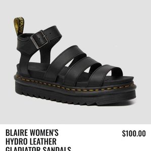 Women's Blaire Doc Martens Hydro Leather Sandals